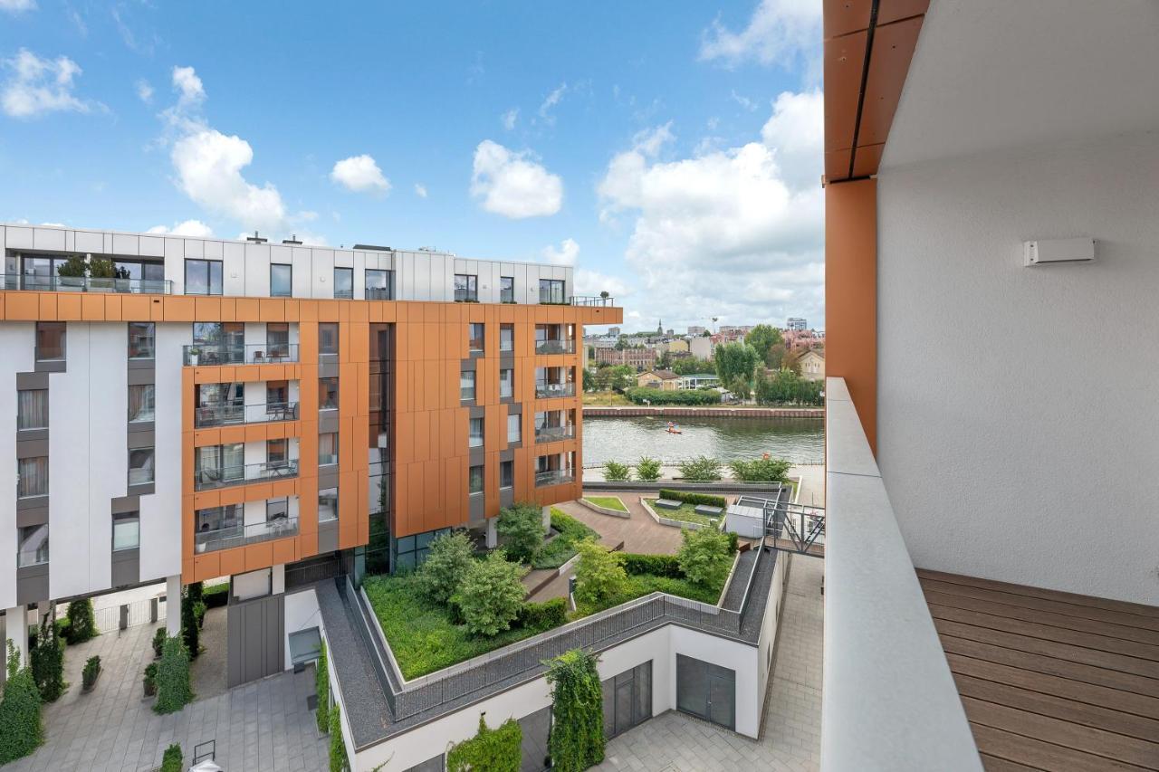 Premium Family & Business Old Town Riverside Apartment With Parking Danzig Exterior foto