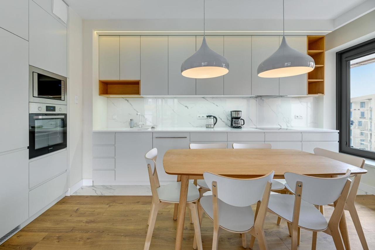 Premium Family & Business Old Town Riverside Apartment With Parking Danzig Exterior foto