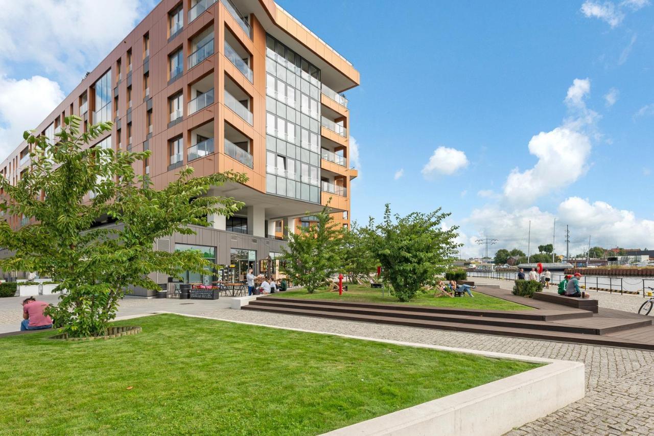 Premium Family & Business Old Town Riverside Apartment With Parking Danzig Exterior foto