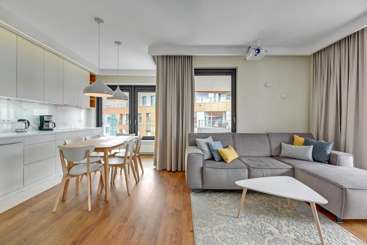 Premium Family & Business Old Town Riverside Apartment With Parking Danzig Exterior foto