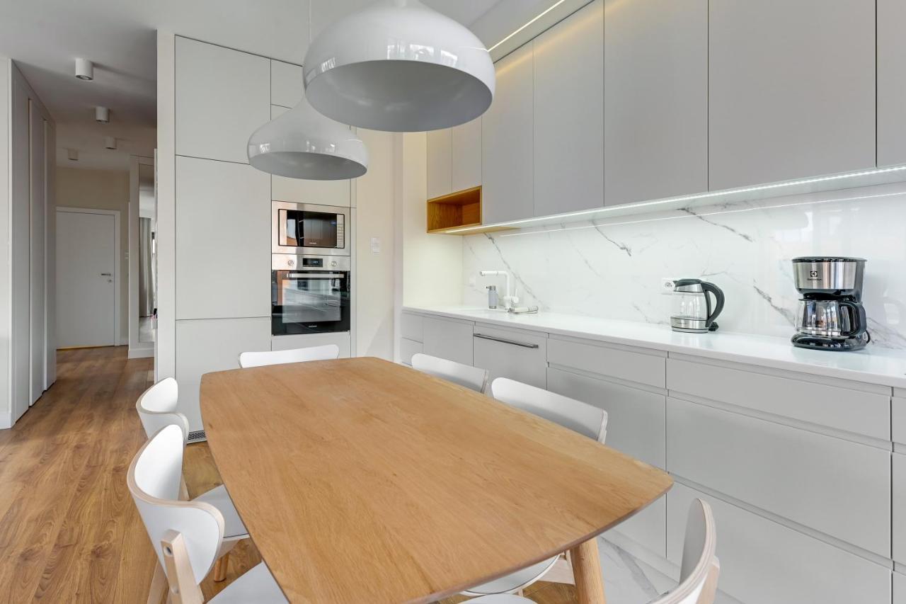Premium Family & Business Old Town Riverside Apartment With Parking Danzig Exterior foto
